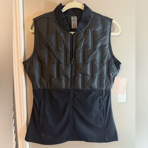 NWT Mono B Black Quilted Vest